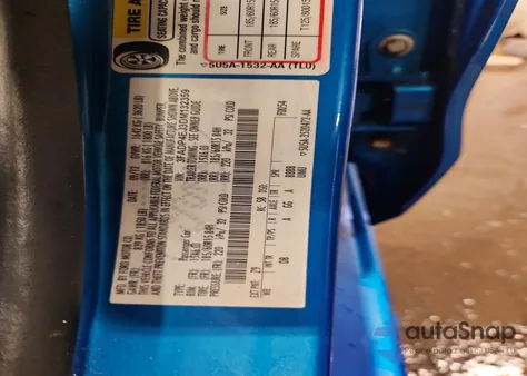 2013 Ford Fiesta Se из США, поврежденный, VIN 3FADP4EJ3DM132359